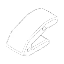 Modulaarinen reunasuojus 459-2092 sopii CAT320 324 336